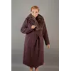 Пальто шаль слива 5506