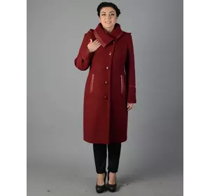 Двухцветное пальто